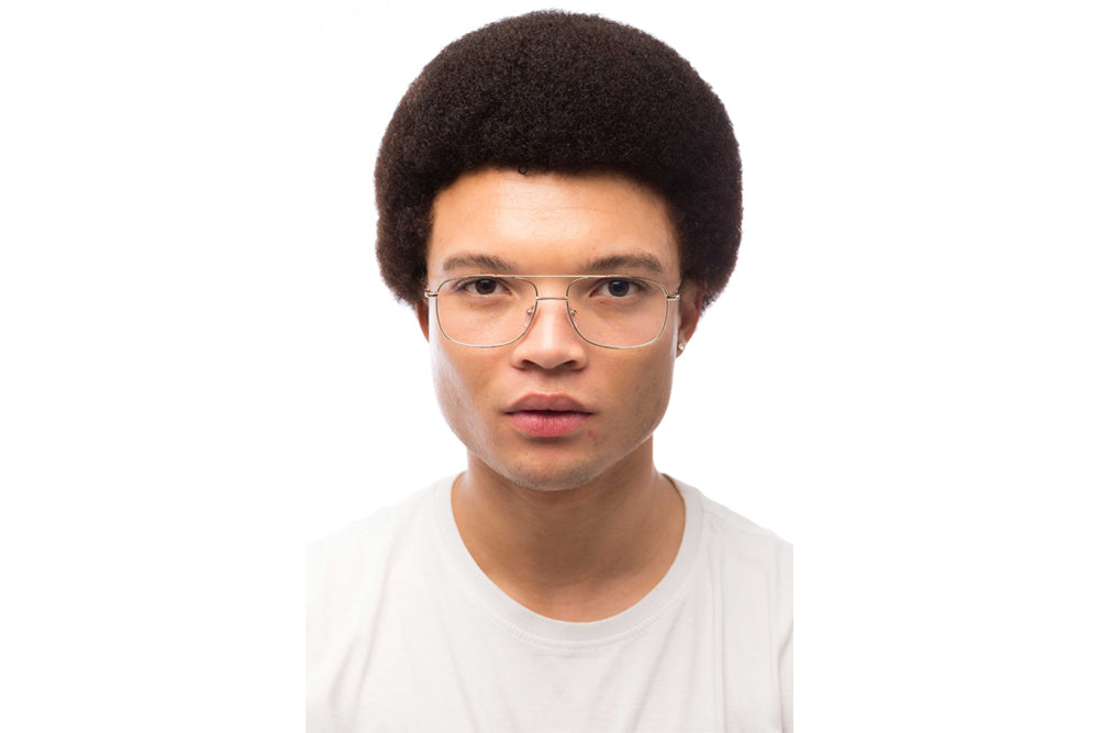 Man Wearing Magnum Computer Glasses Prescription