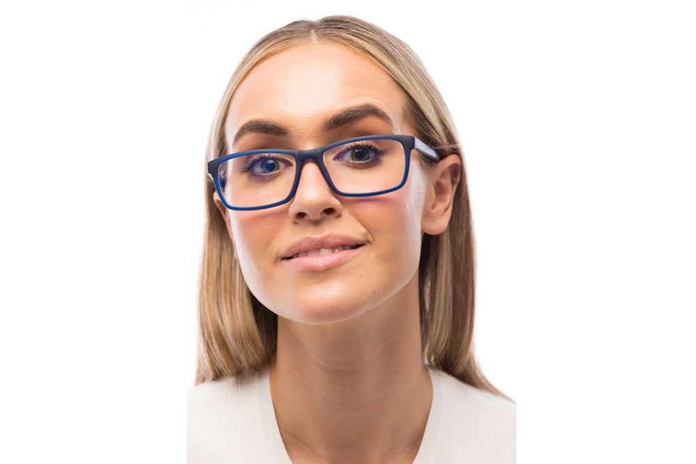Woman Wearing Hudson Computer Glasses