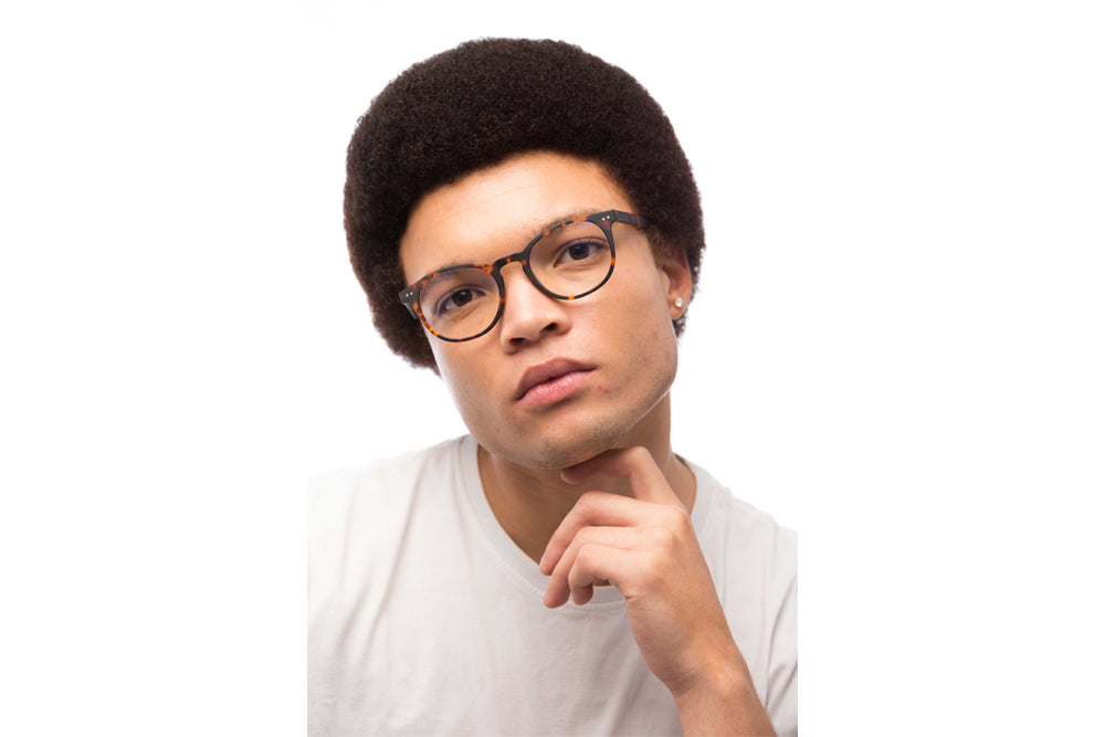 Man Wearing Clarke Computer Glasses Prescription