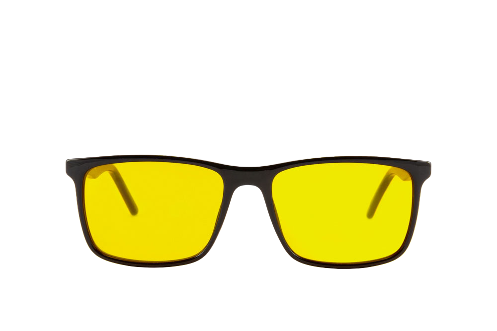 Brooklyn Light Sensitivity Glasses Readers Front View